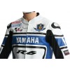 WGP Yamaha R6 50th Anniversary Blue Armoured Leather Motorcycle  Jacket